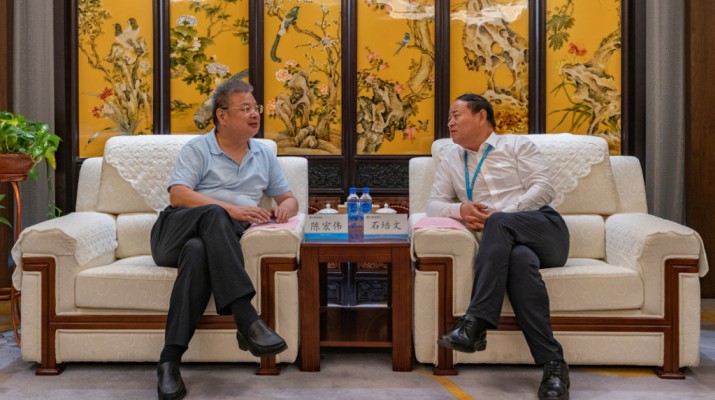 中鐵十七局集團有限公司黨委書記、董事長陳宏偉一行到訪甘肅文旅集團